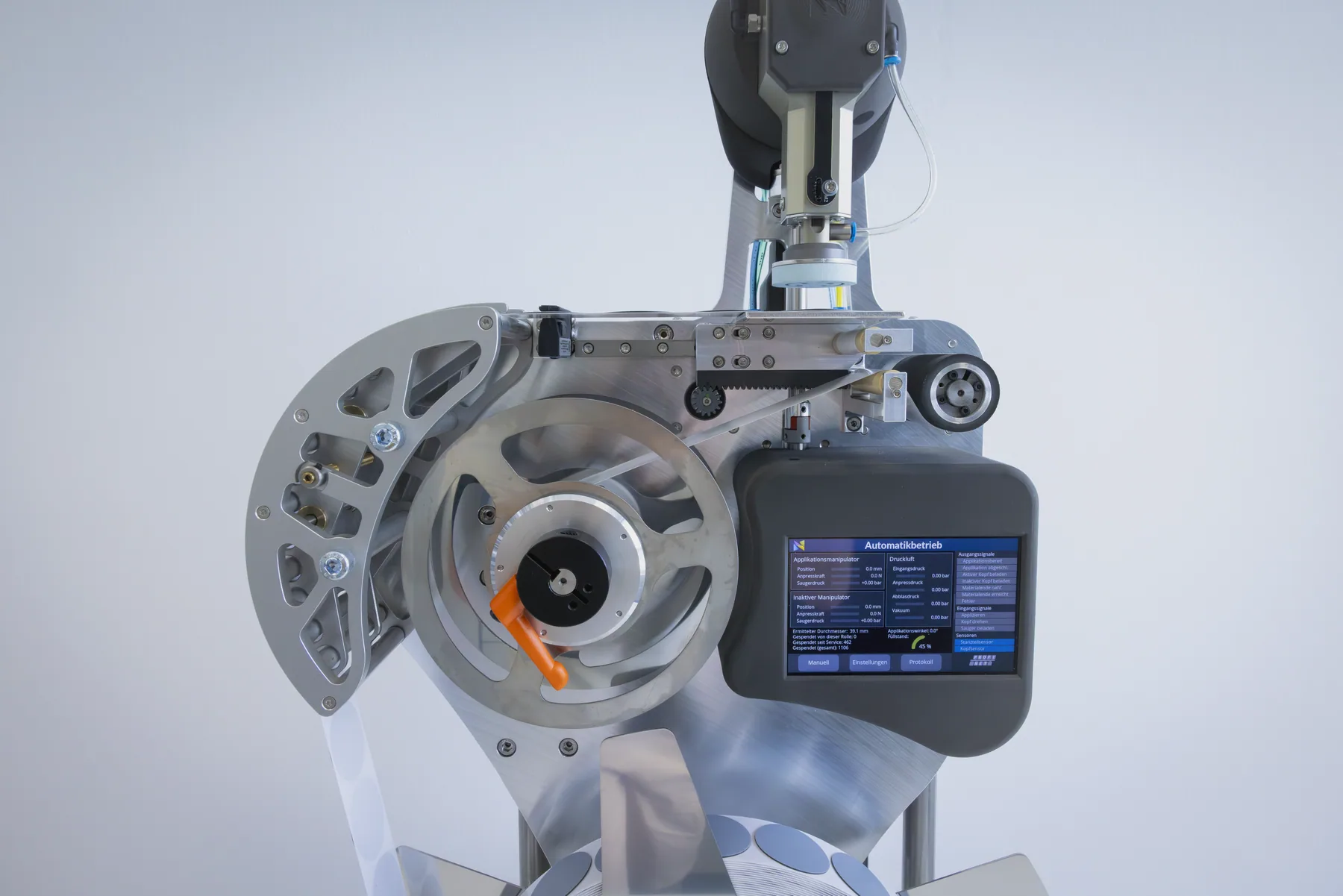 Overall view of the i-DCA system
