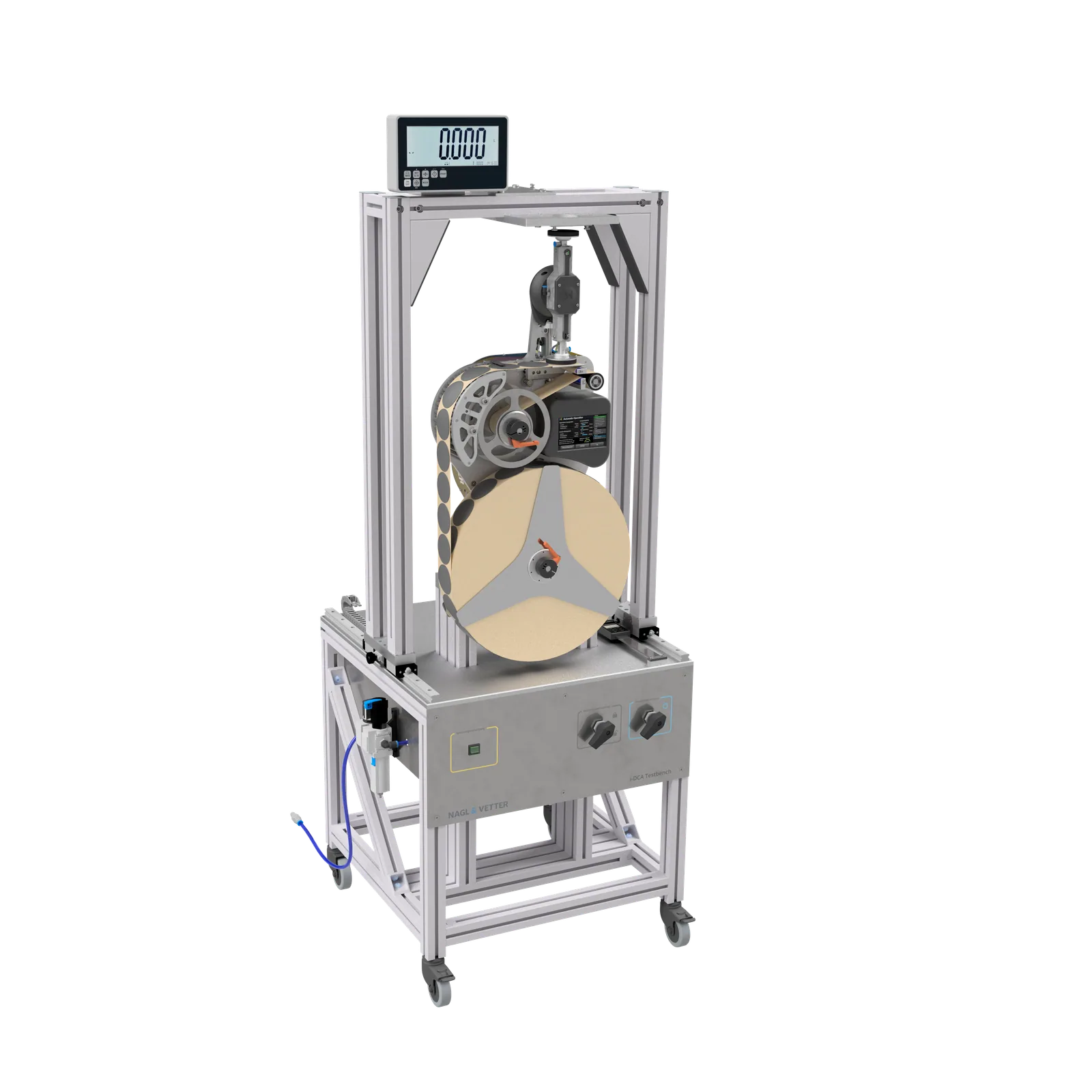 i-DCA test bench for testing and maintenance