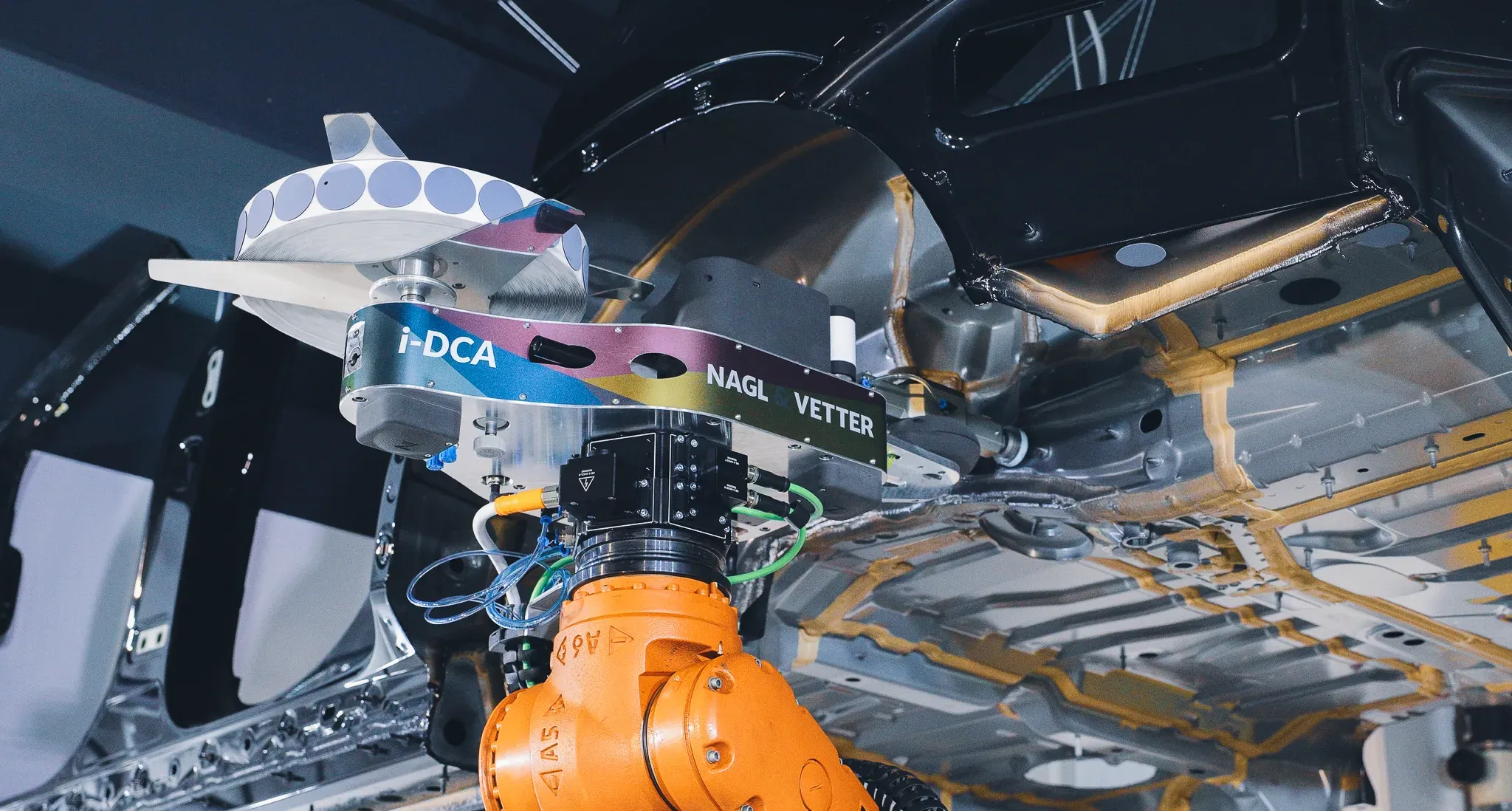 Pick-and-place die-cut dispenser for automated die-cut handling